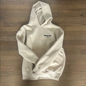 White Fox Boutique Cream Hoodie